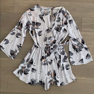 Astr Floral Romper - Size M